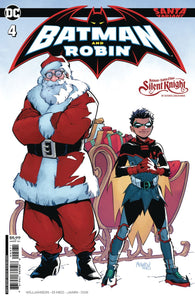 Batman And Robin #4 Cvr D Otto Schmidt Santa Csv