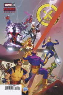 X-Men #33 Taurin Clarke Micron auts Var