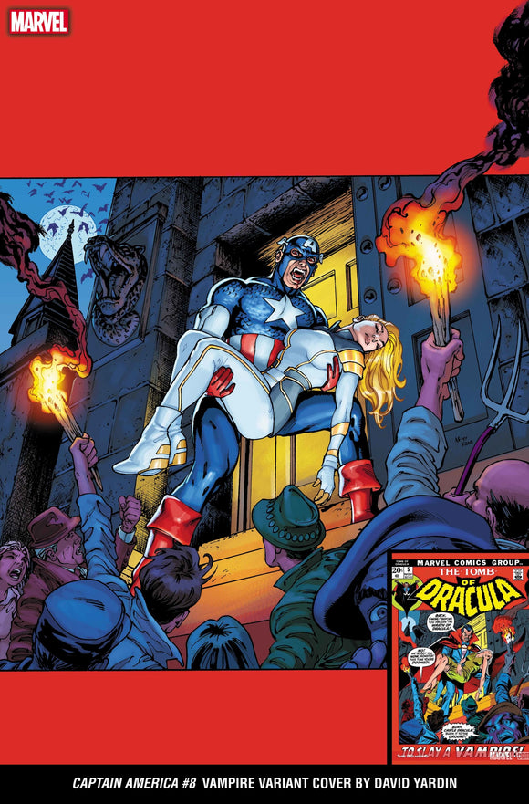 Captain America #8 David Yardi n Vampire Var