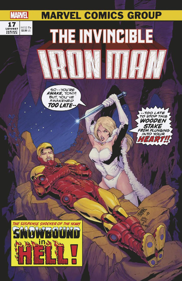 Invincible Iron Man #17 Giusep pe Camuncoli Vampire Var