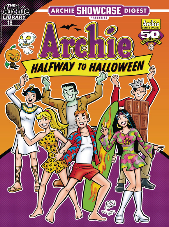 Archie Showcase Jumbo Digest # 18 Halfway To Halloween