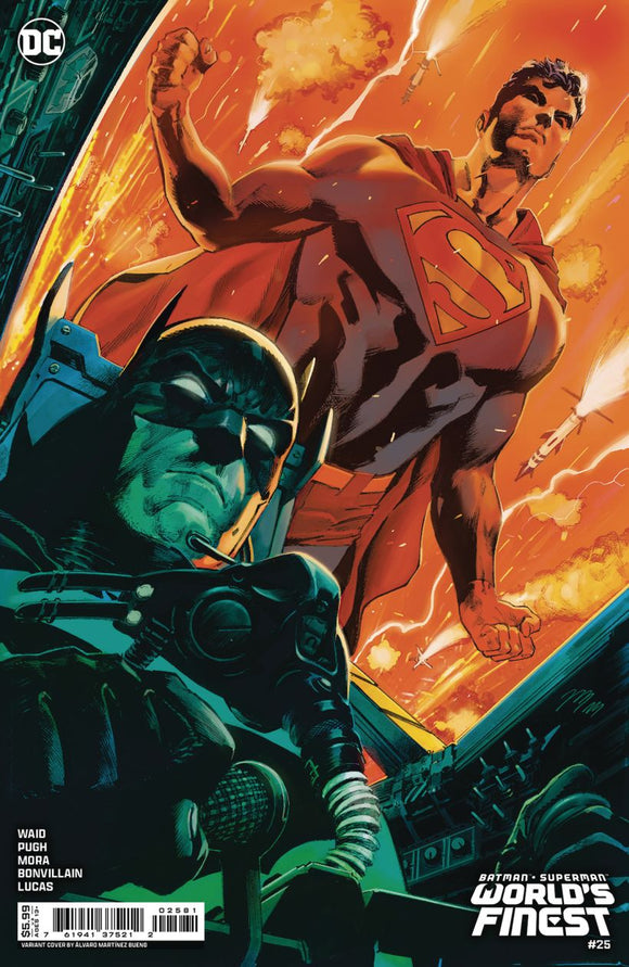 Batman Superman Worlds Finest #25 Cvr F Martinez Bueno Csv