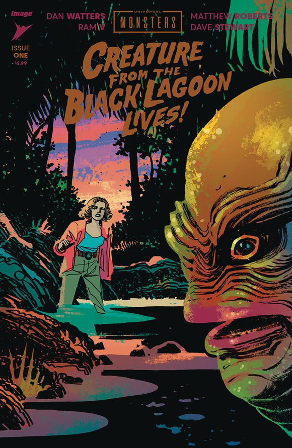 Universal Monsters Black Lagoo n #1 (Of 4) Cvr C 10 Copy Incv