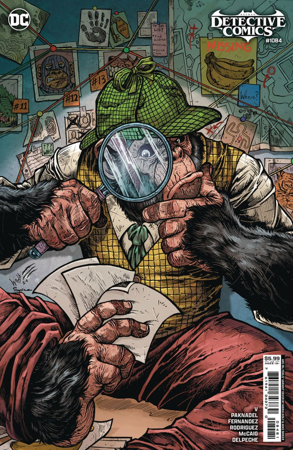 Detective Comics #1084 Cvr E A pril Fools Detective Chimp Csv