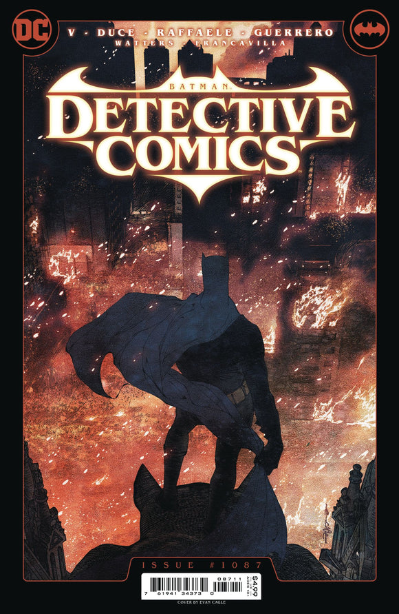 Detective Comics #1087 Cvr A E van Cagle