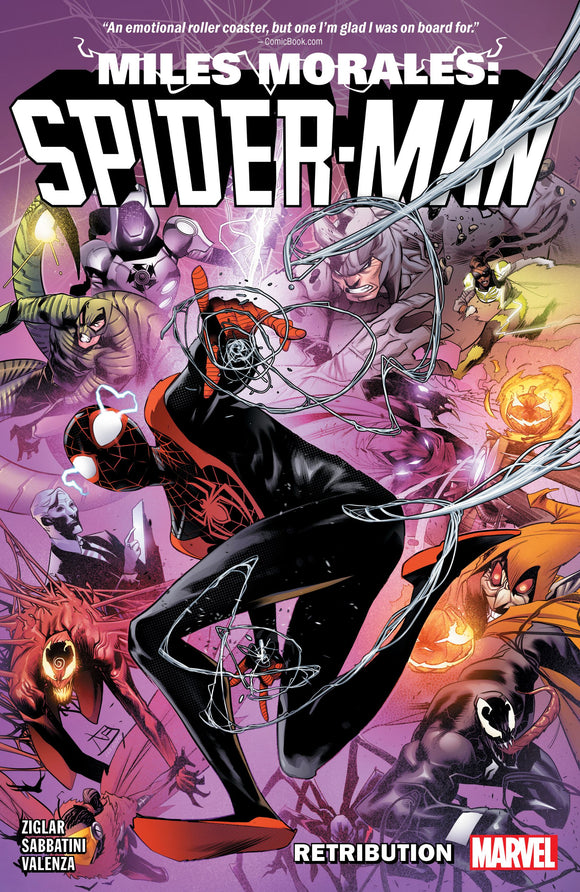 Miles Morales Spider-Man By Zi glar Tp Vol 04 Retribution