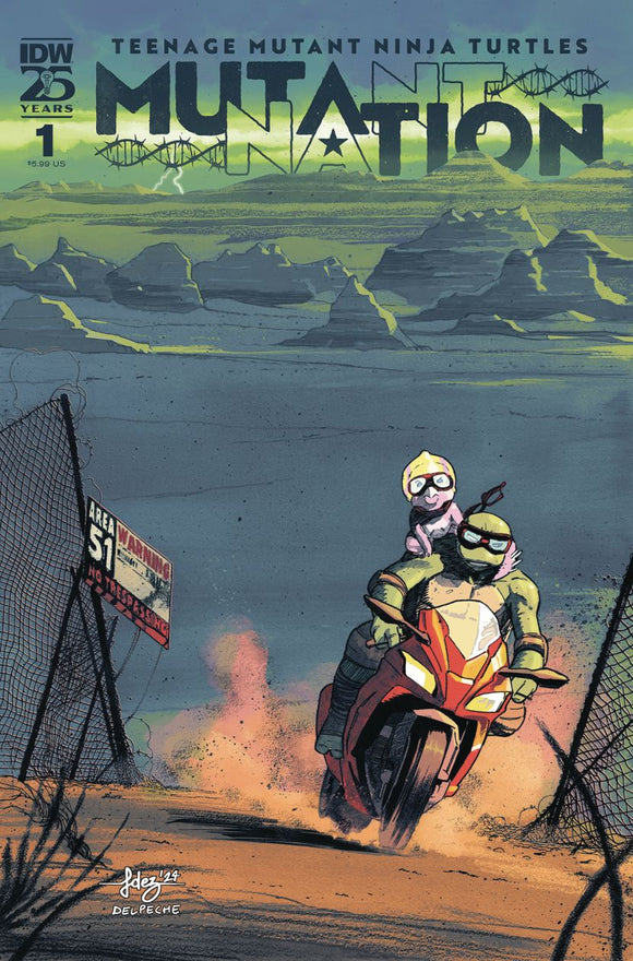 Tmnt Mutant Nation #1 Cvr A Fe rnandez