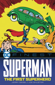 Dc Finest Superman The First S uperhero Tp