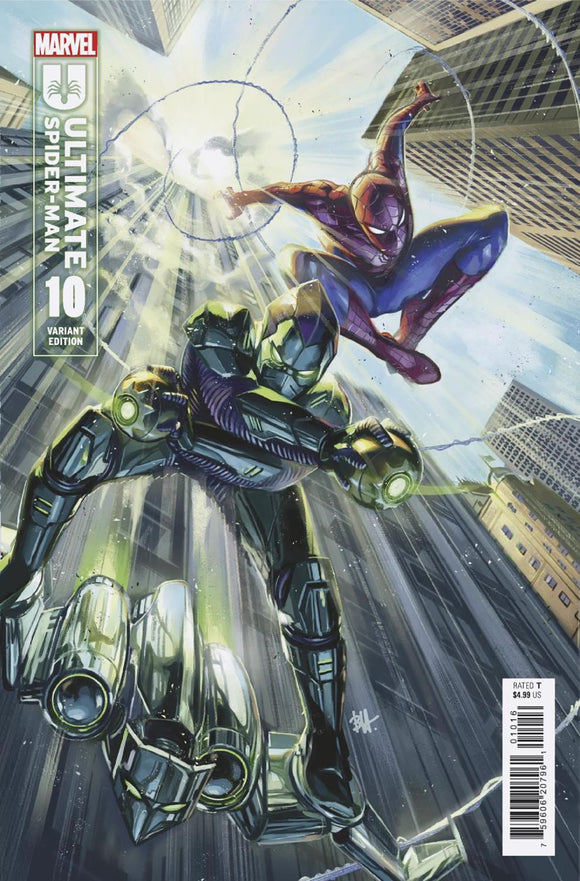 Ultimate Spider-Man #10 25 Cop y Incv Ben Harvey Var