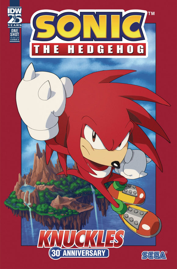 Sonic The Hedgehog Knuckles 30 th Ann Special #1 Cvr A