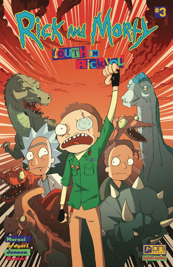 Rick And Morty Youth In Rickvo lt #3 Cvr B Hiroi De (Mr)