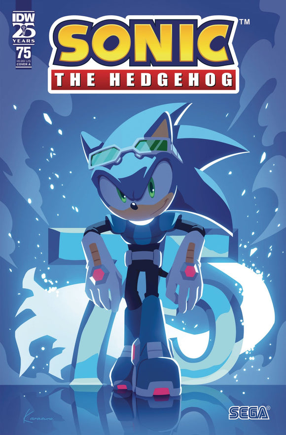 Sonic The Hedgehog #75 Cvr A S onic Team