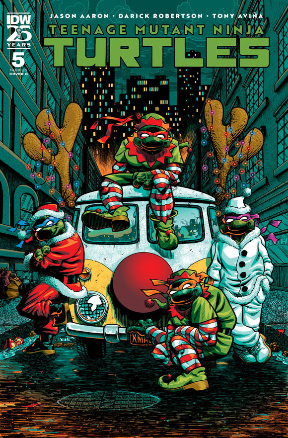 Teenage Mutant Ninja Turtles 2 024 #5 Cvr D Gonzo