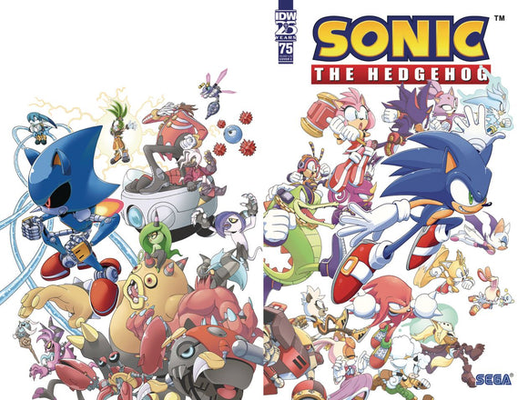 Sonic The Hedgehog #75 Cvr C T homas