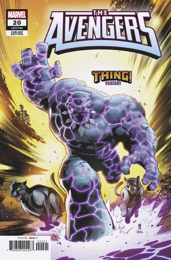 Avengers #20 Paco Medina The T hing Var