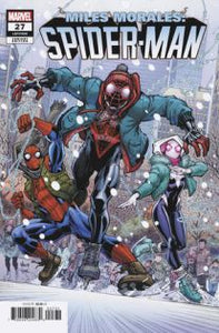 Miles Morales Spider-Man #27 T odd Nauck Winter Holiday Var