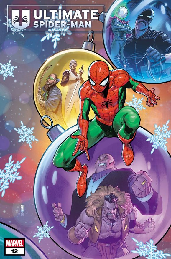 Ultimate Spider-Man #12 Paco M edina Winter Holiday Var