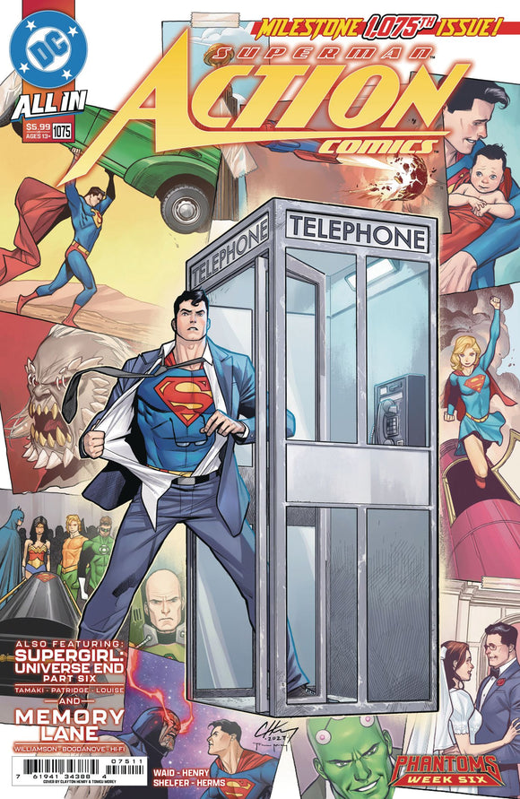 Action Comics #1075 Cvr A Clay ton Henry