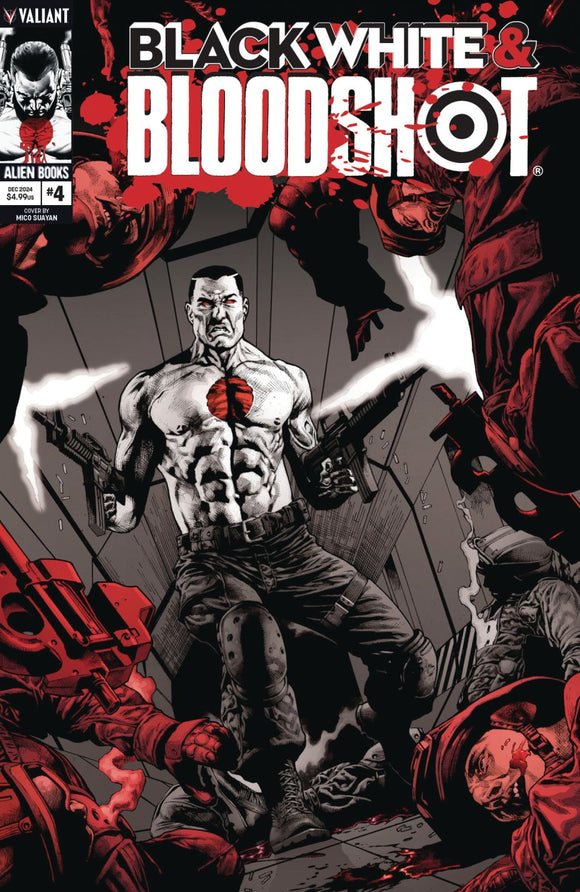 Black White & Bloodshot #4 (Of 4) Cvr B Suayan (Mr)