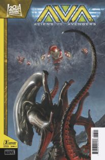 Aliens Vs Avengers #3 (Of 4) P aolo Rivera Var
