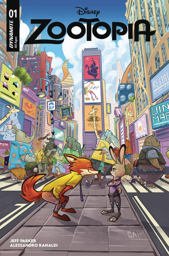 Zootopia #1 Cvr B Ranaldi (C: 1-0-0)