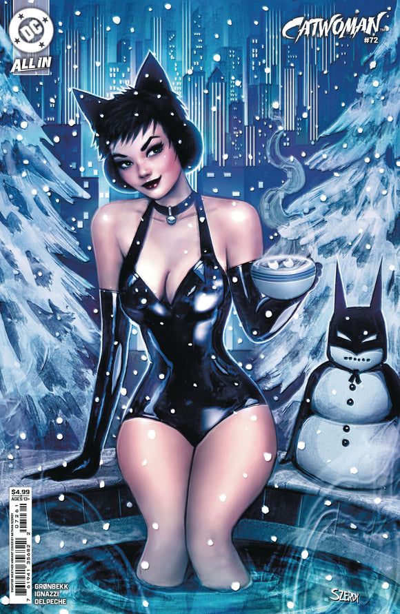 Catwoman #72 Cvr D Nathan Szer dy Sweater Weather Csv