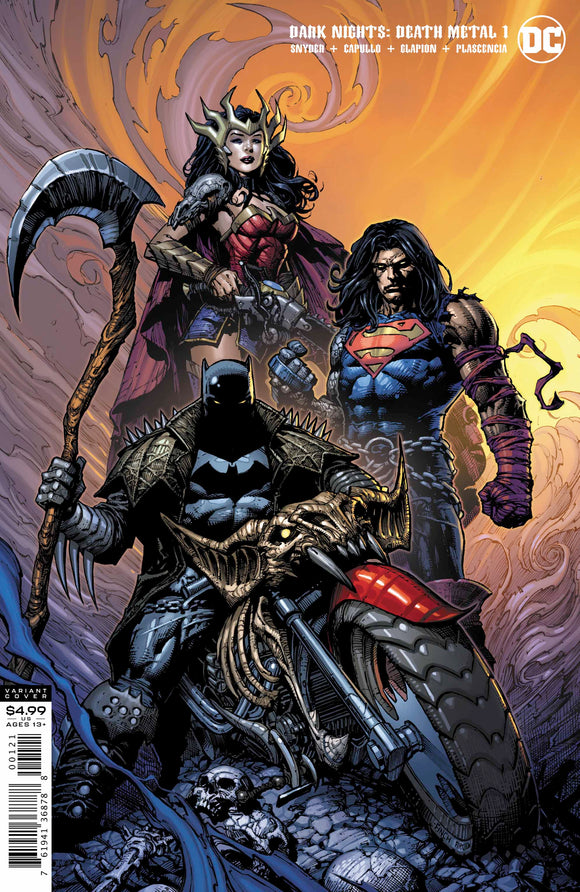 Dark Nights Death Metal #1 (Of 6) David Finch Batman Var Ed