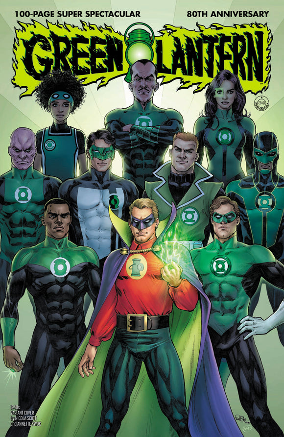 Green Lantern 80th Anniv 100 P age Super Spect #1 1940s Var E