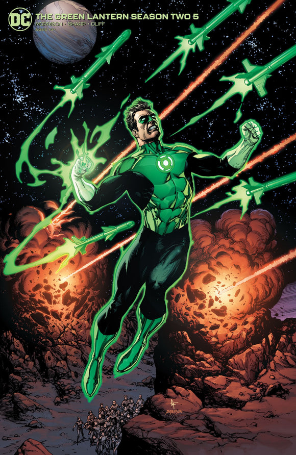 Green Lantern Season 2 #5 (Of 12) Card Stock Gary Frank Var