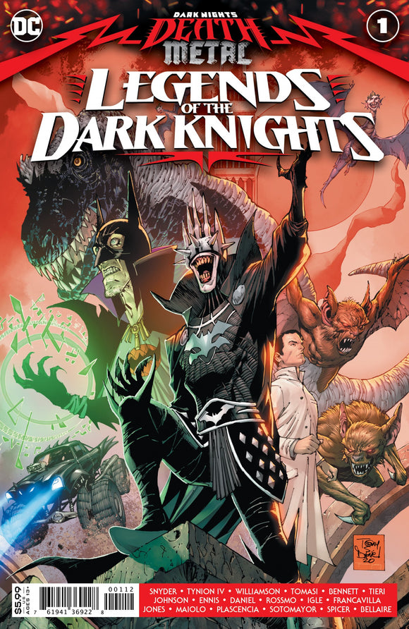 Dark Nights Death Metal Legend s Ot Dark Knights #1 Second Pr