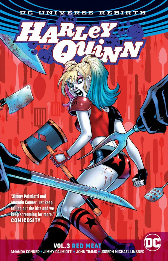 Harley Quinn Tp Vol 03 Red Mea t (Rebirth)