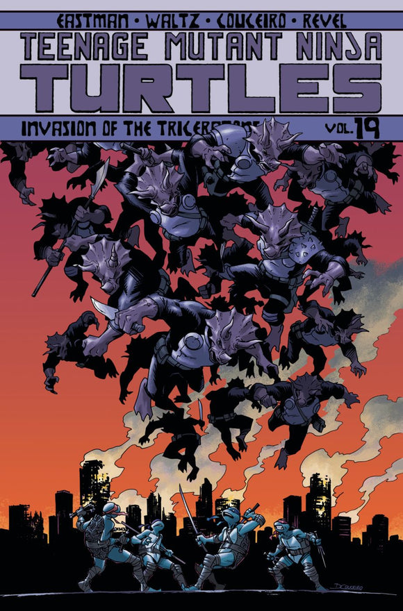 Tmnt Ongoing Tp Vol 19 Invasio n Of The Triceratons (C: 1-1-2