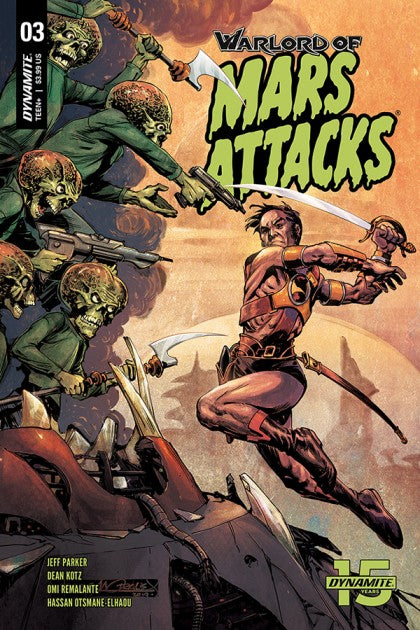 Warlord Of Mars Attacks #3 Cvr B Morales