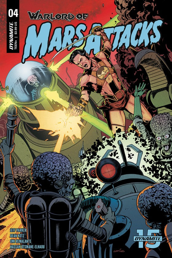 Warlord Of Mars Attacks #4 Cvr B Laming