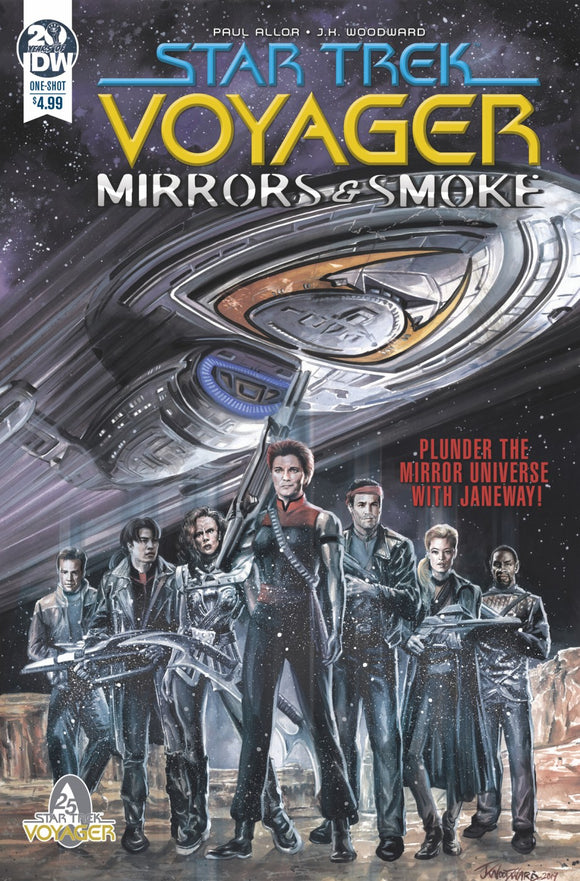 Star Trek Voyager Mirrors & Sm oke Cvr A Woodward