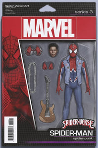 Spider-Verse #1 (Of 6) Christo pher Action Figure Var