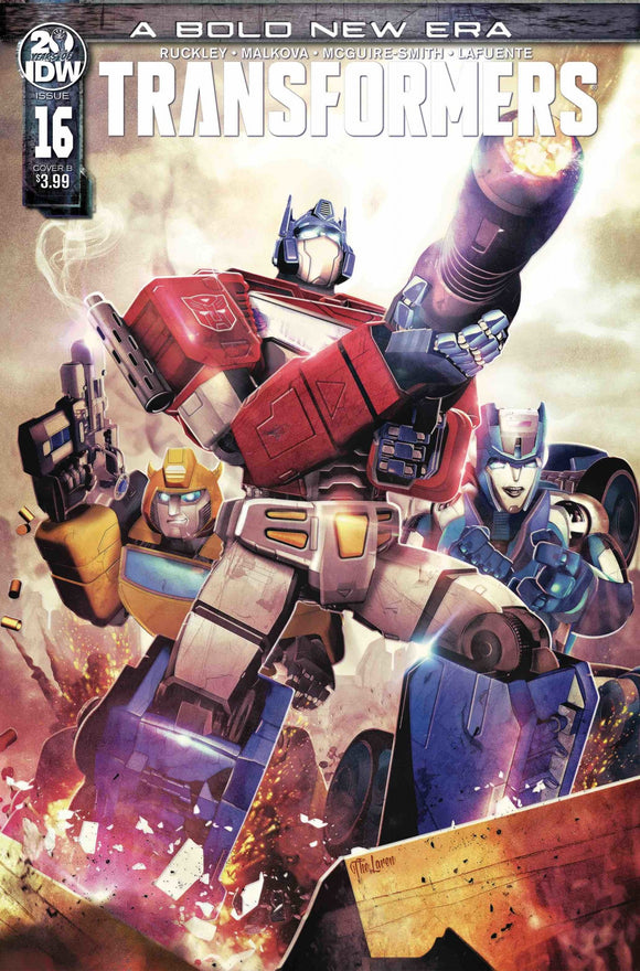 Transformers #16 Cvr B Laren ( C: 1-0-0)