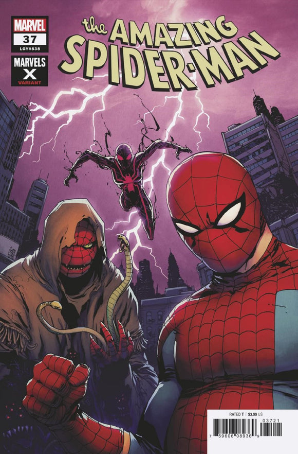 Amazing Spider-Man #37 Camunco li Marvels X Var 2099