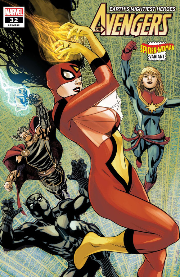 Avengers #32 Mckone Spider-Wom an Var