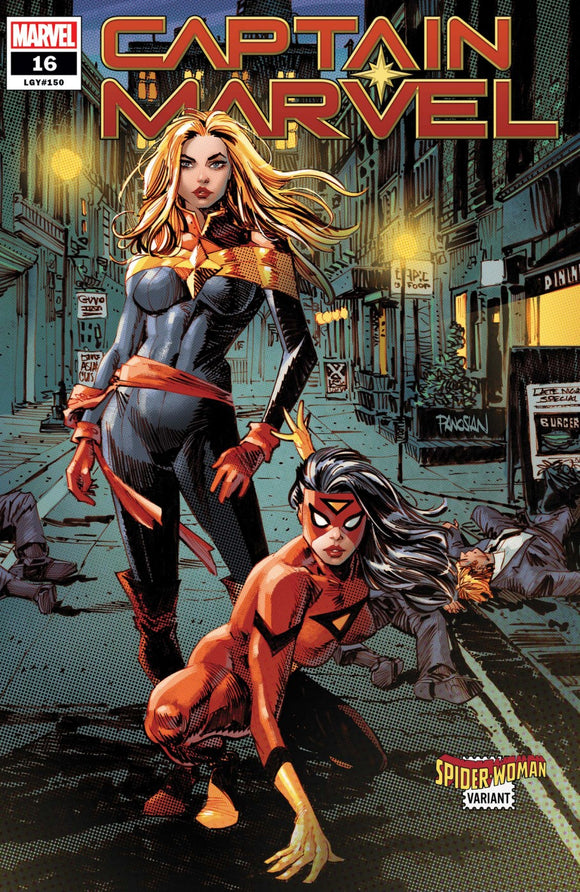 Captain Marvel #16 Panosian Sp ider-Woman Var