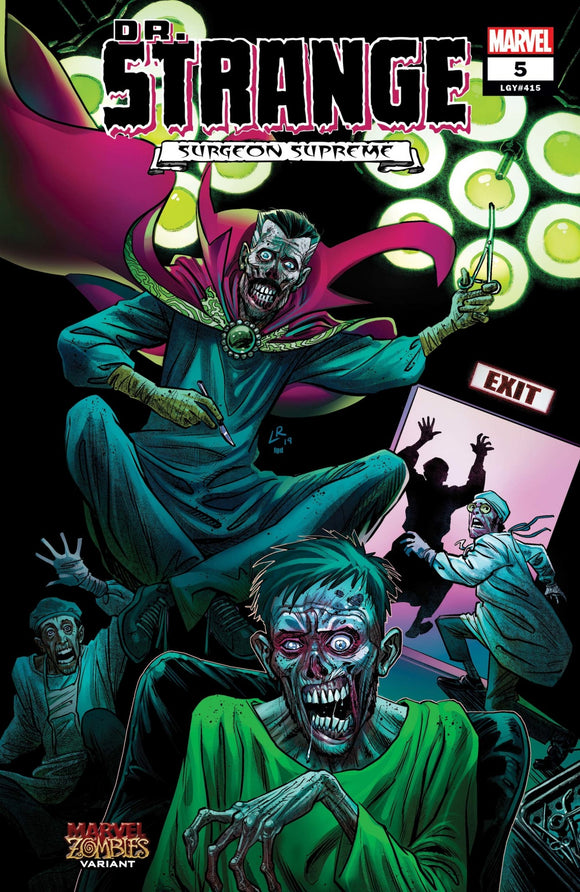 Dr Strange #5 Luke Ross Marvel Zombies Var