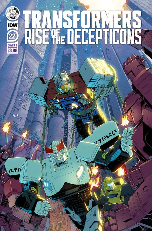 Transformers #22 Cvr B Griffit h