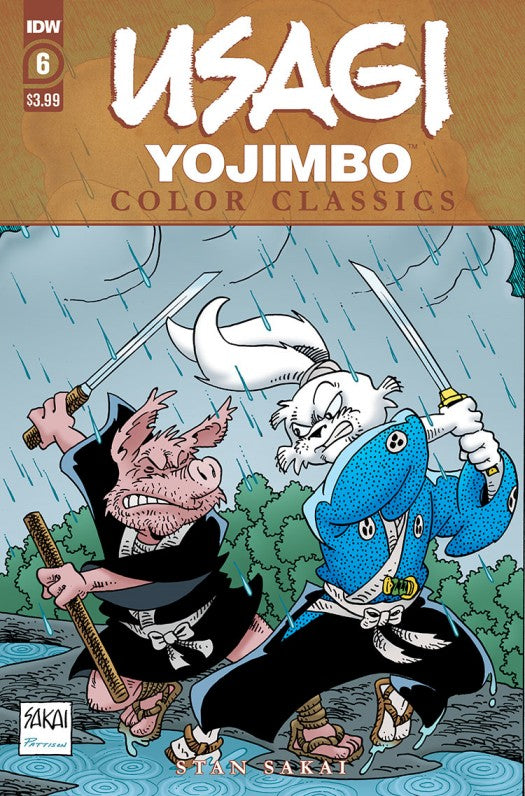 Usagi Yojimbo Color Classics # 6 (Of 7) Cvr A Sakai