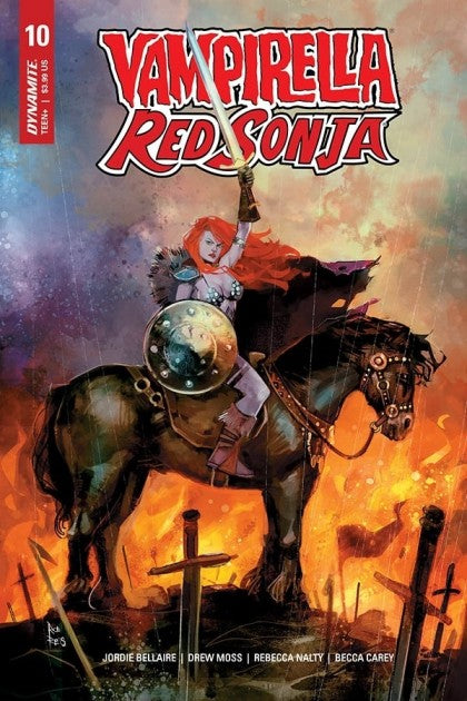 Vampirella Red Sonja #10 Cvr B Reis