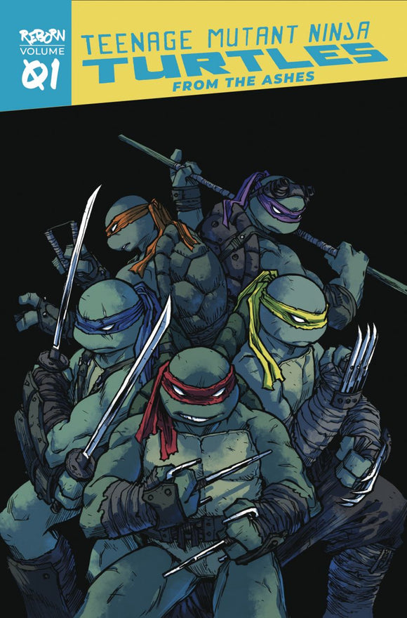 Tmnt Reborn Tp Vol 01 From The Ashes (C: 0-1-2)