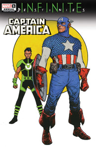 Captain America Annual #1 Char est Var