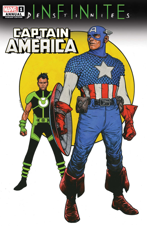Captain America Annual #1 Char est Var