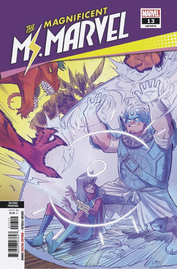 Magnificent Ms Marvel #13 2nd Ptg Vazquez Var