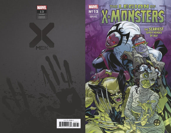 X-Men #13 Dauterman Legion X-M onsters Horror Var Xos