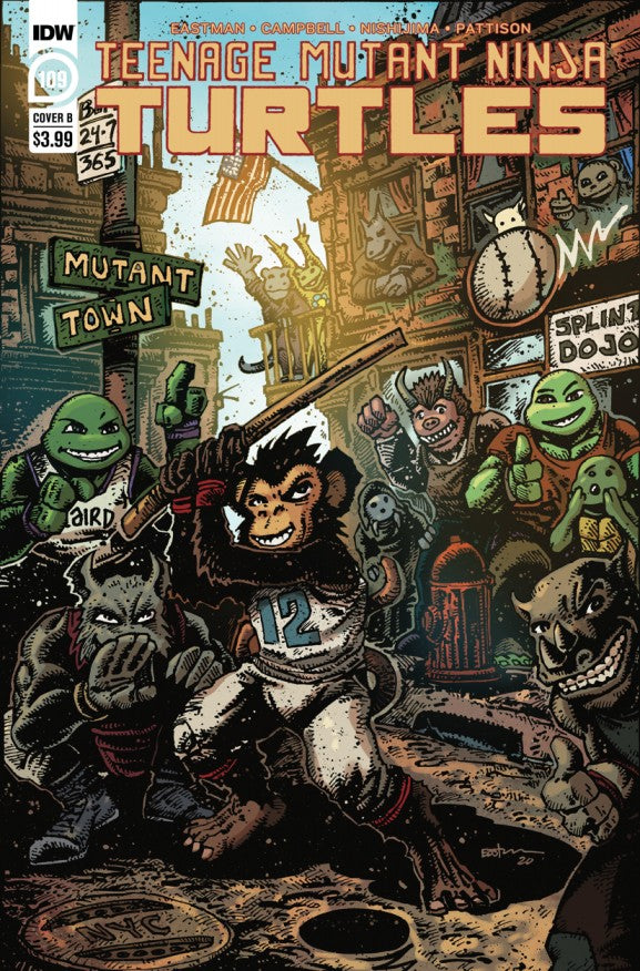 Tmnt Ongoing #109 Cvr B Eastma n